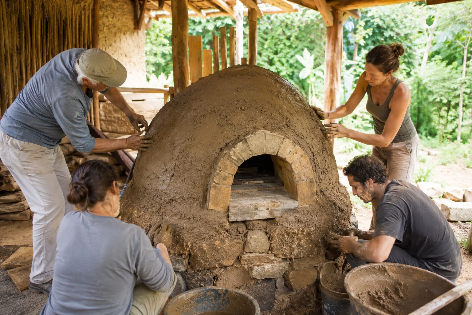 Taller de bioconstrucció